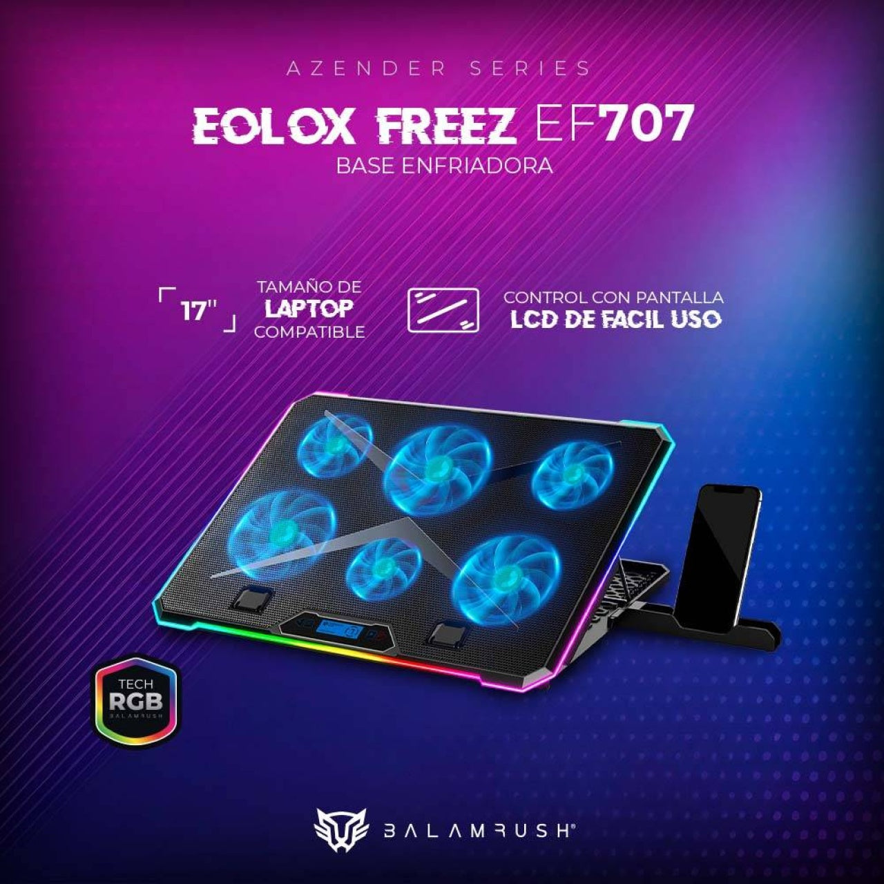 Base Enfriadora Balam Rush BR-937429