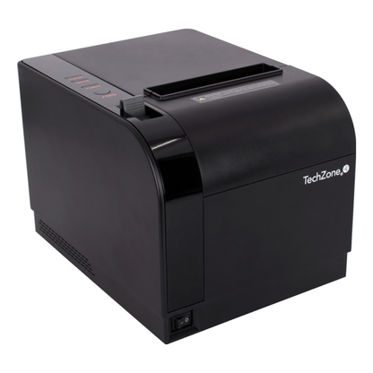 Impresora POS Térmica TECHZONE TZBE301 de 300 mm/s con USB, Serial, RJ45 y RJ11