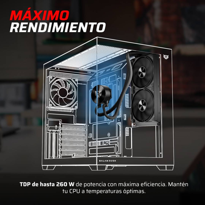 Enfriamiento y Ventilación Balam Rush CRYO ALLBLACK  240
