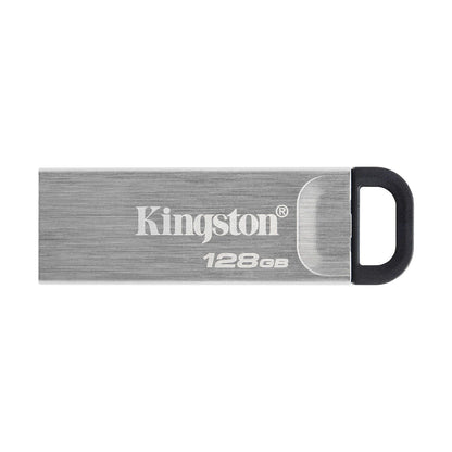 Memoria USB Kingston Technology DataTraveler Kyson 128 GB USB 3.2 Gen 1 Metálica (DTKN/128GB)