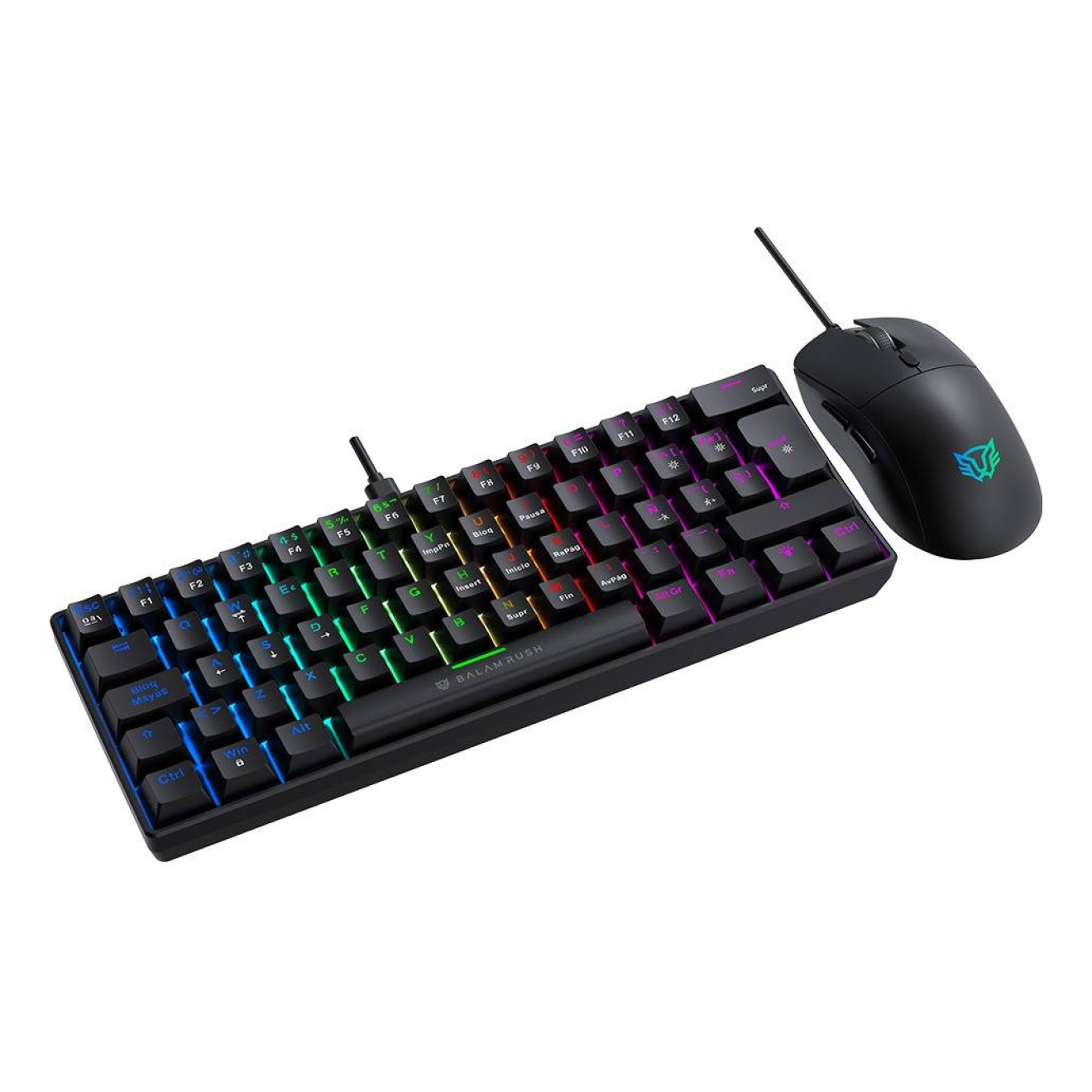 Kits de Teclado y Mouse Gaming Balam Rush Fusion Vanguard CKG660