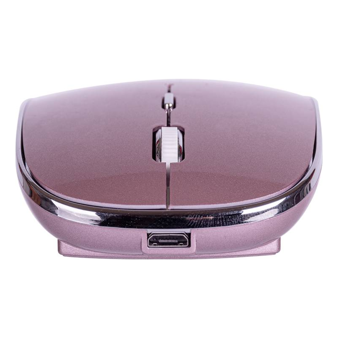 Mouse TECHZONE SLIVE inalámbrico 2.4 GHz/USB óptico 1600 DPI 4 botones Rosa (TZACMOI27)