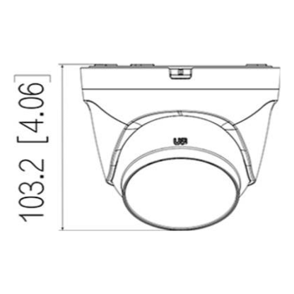 Cámara domo IP Dahua Technology DH-IPC-T1E40