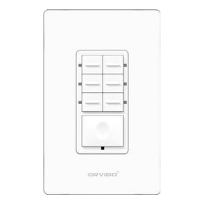 Botonera de 7 Escenas Inteligente ZIGBEE  Orvibo T10S7ZW-1UO