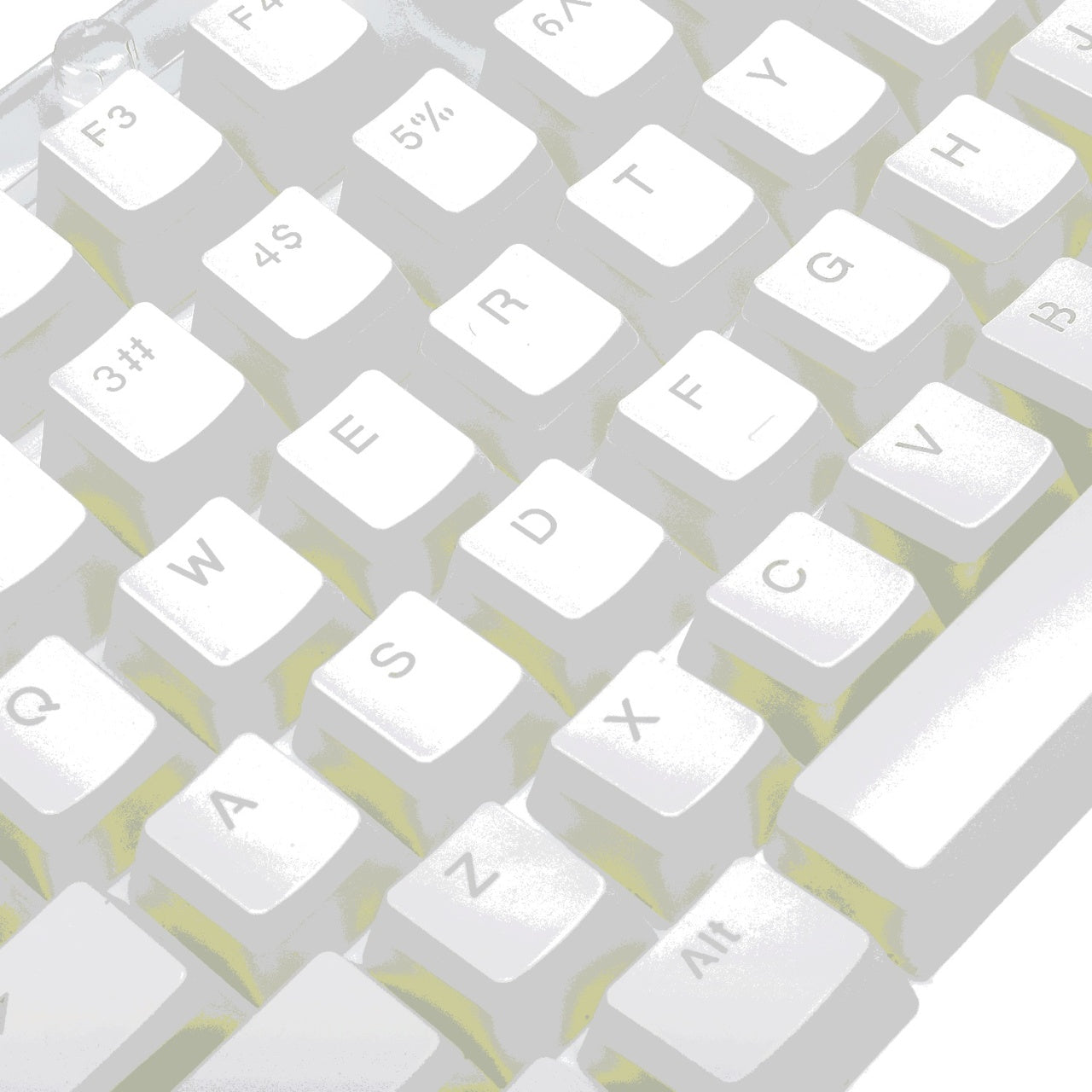 Keycaps  Redragon Sacarab White
