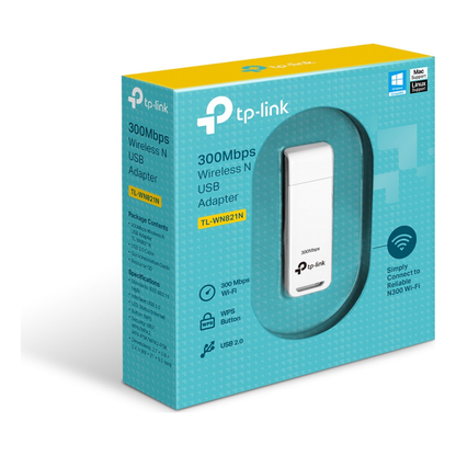 Adaptador USB  TP-LINK TL-WN821N