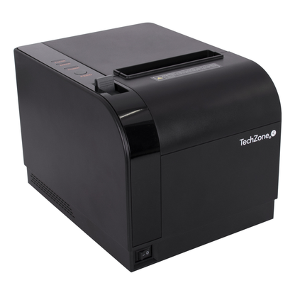 Impresora POS Térmica TECHZONE TZBE301 de 300 mm/s con USB, Serial, RJ45 y RJ11