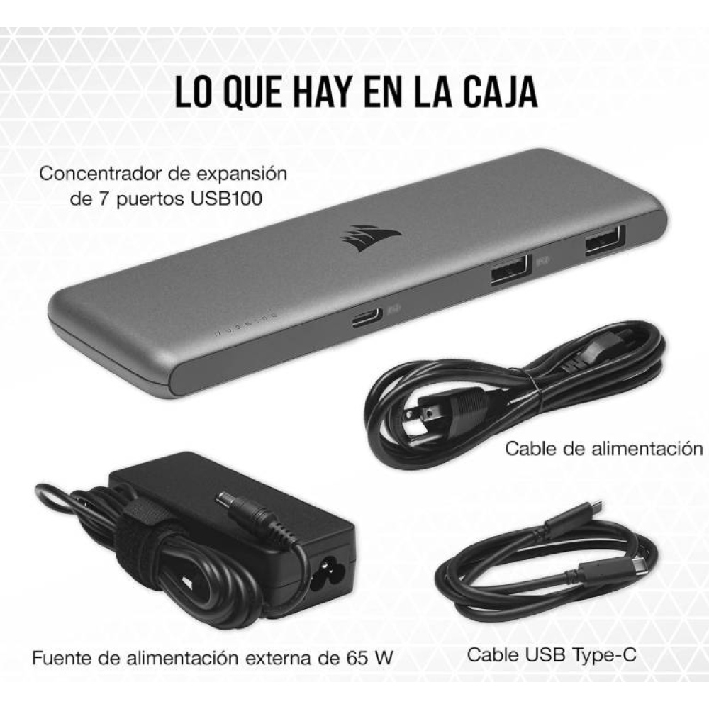 Concentradores Hub CORSAIR CU-9000003-NA