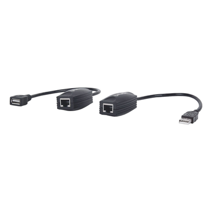 Extensor USB Longitud Máxima 60 m MANHATTAN 179300