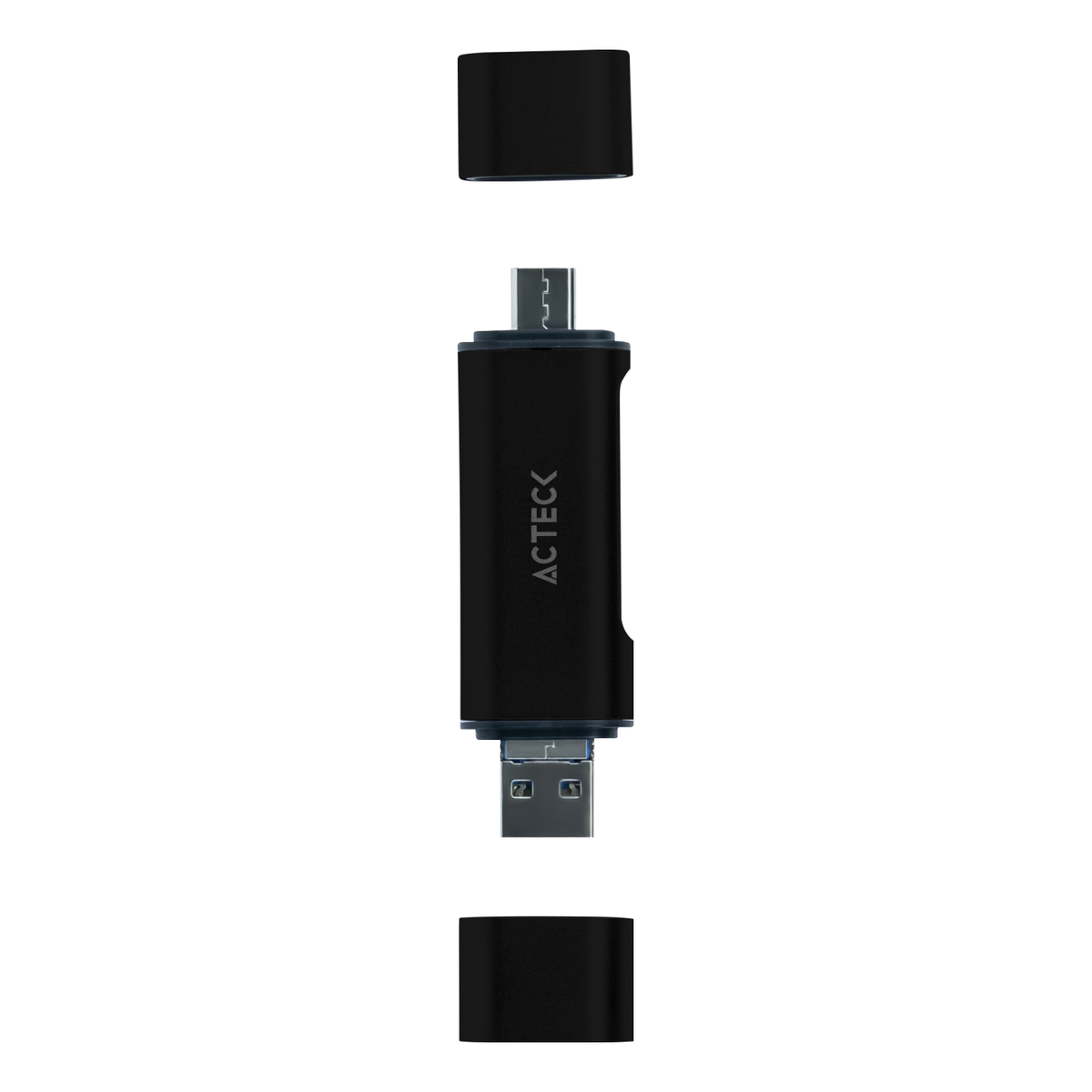 Lector de Memorias ACTECK DH450 USB-C/USB-A/Micro-USB (AC-934824)