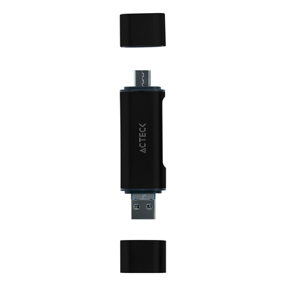 Lector de Memorias ACTECK DH450 USB-C/USB-A/Micro-USB (AC-934824)