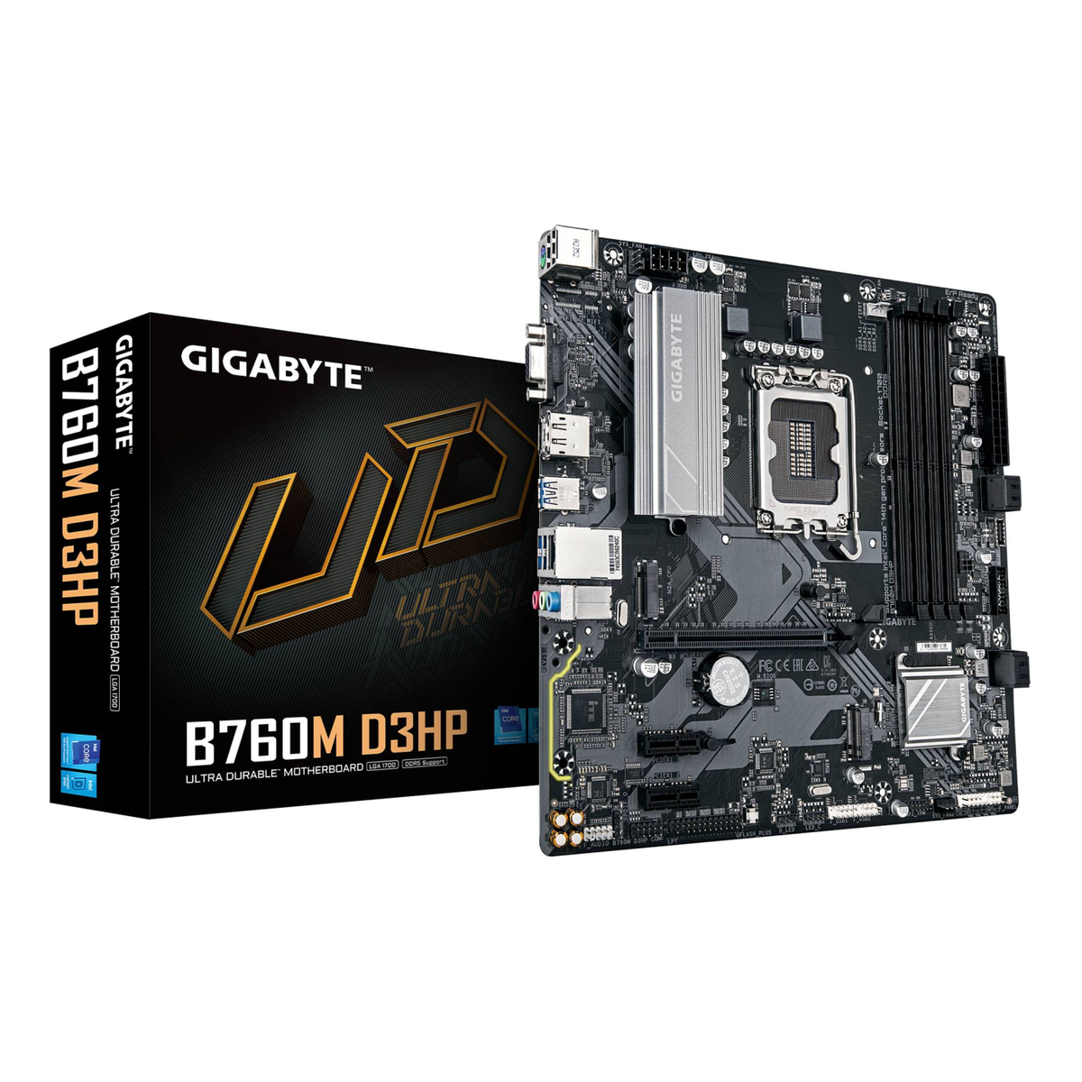 Motherboard Gigabyte B760M D3HP Socket LGA1700 Micro-ATX DDR5