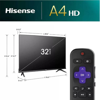 Televisiones Hisense 32A4NR
