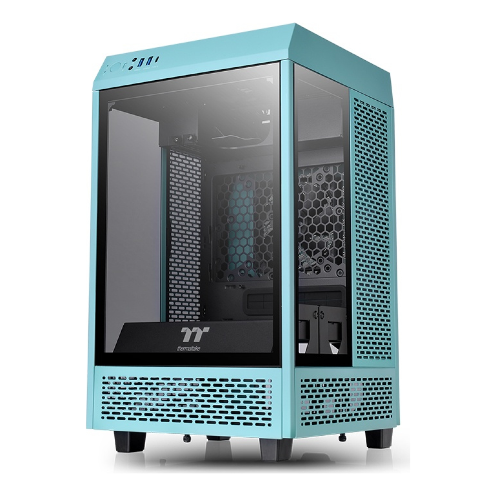 Gabinete  THERMALTAKE The Tower 100 Turquoise Mini Chassi