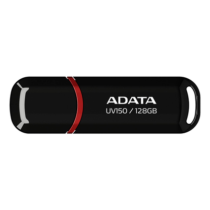 Memoria USB ADATA UV150 128 GB USB 3.2 Negro (AUV150-128G-RBK)