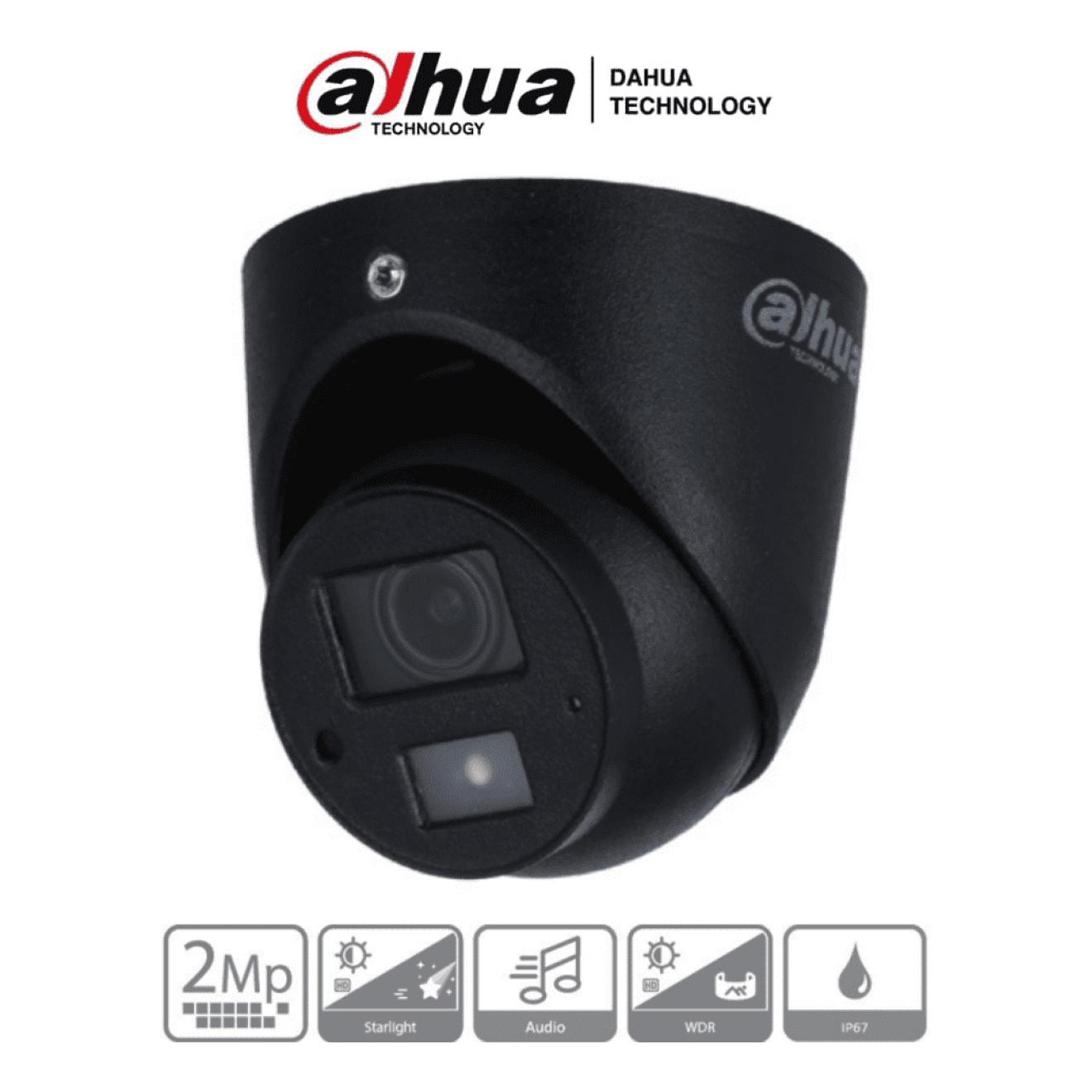 Cámara Mini Domo Dahua Technology DH-HAC-HDW1231GN-A-0280B