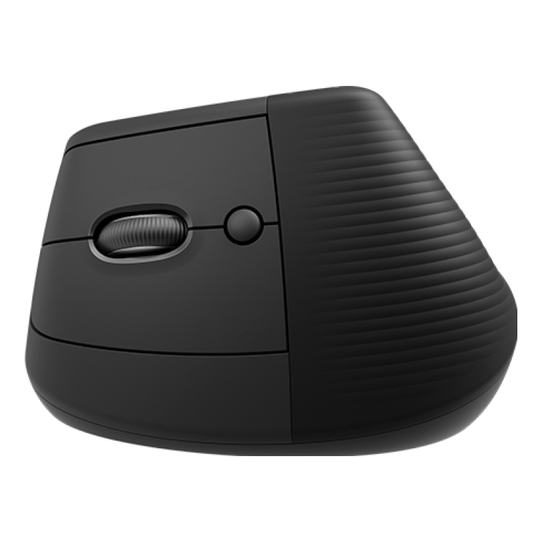 Mouse Logitech LIFT VERTICAL Bluetooth/2.4 GHz óptico 4000 DPI 6 botones ergonómico Grafito (910-006466)