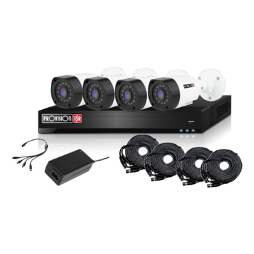 Kit de Videovigilancia PROVISION-ISR PAK4LIGHTCC2MP-28