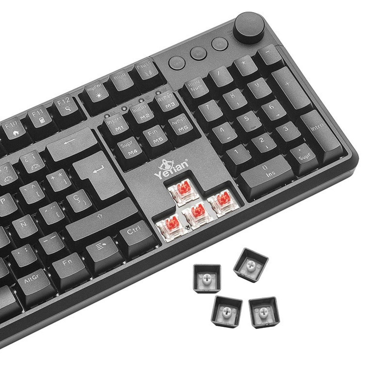 Teclado Gaming Yeyian YTM-28207R