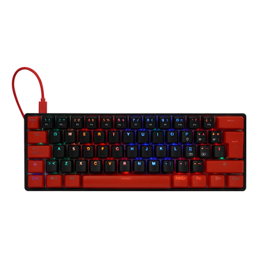 Teclado Mecánico GAME FACTOR KBG560-RD