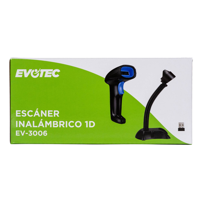Escáner EVOTEC Inalambrico 1D (EV-3006)