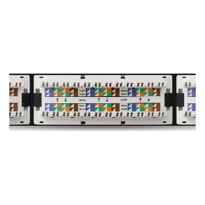 Panel de Parcheo 24 Puertos CAT5E  BROBOTIX 497448