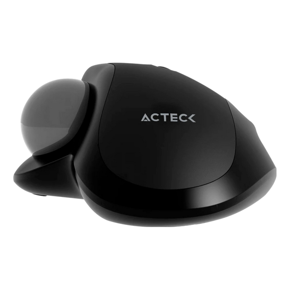Trackball ACTECK MI790 Bluetooth 2400 DPI 7 botones ergonómico Negro (AC-936309)