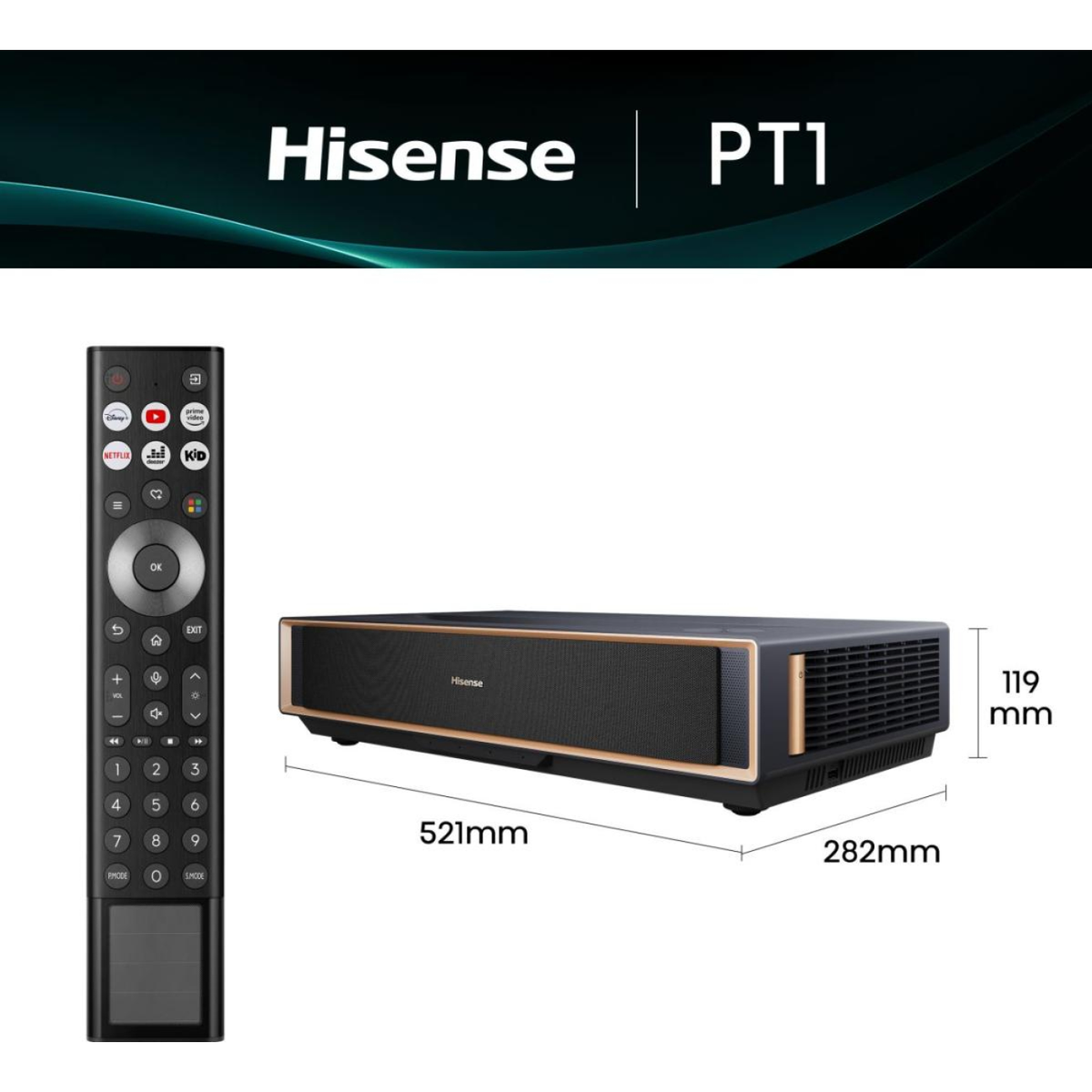 Laser Cinema Hisense PT1