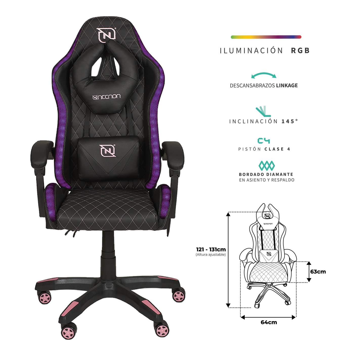 silla gaming NECNON NSG-RGB-1