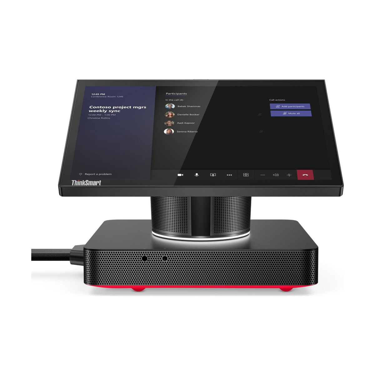 Centro de Videoconferencia Lenovo ThinkSmart Hub con Intel Core i5-8365UE y 16 GB RAM (11H1000KLS)