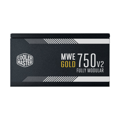 Fuente de Poder Gaming Cooler Master MWE Gold 750 V2 750 W 80 PLUS Gold Totalmente Modular (MPE-7501-AFAAG-U2)