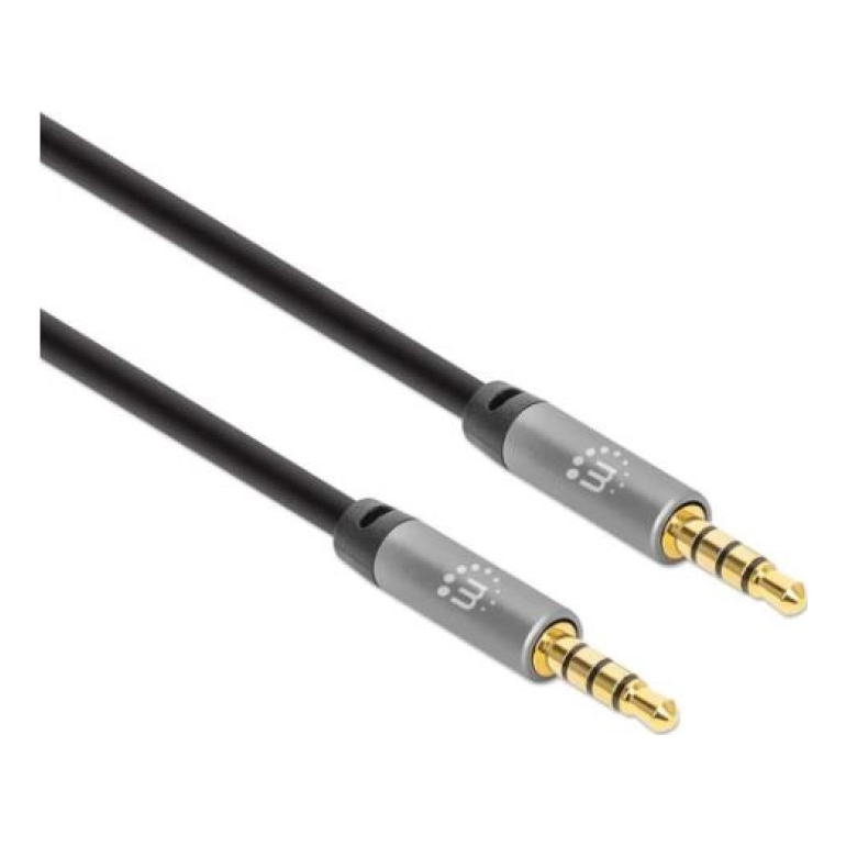 Cable Auxiliar de Audio Estéreo 3.5 mm MANHATTAN 356015