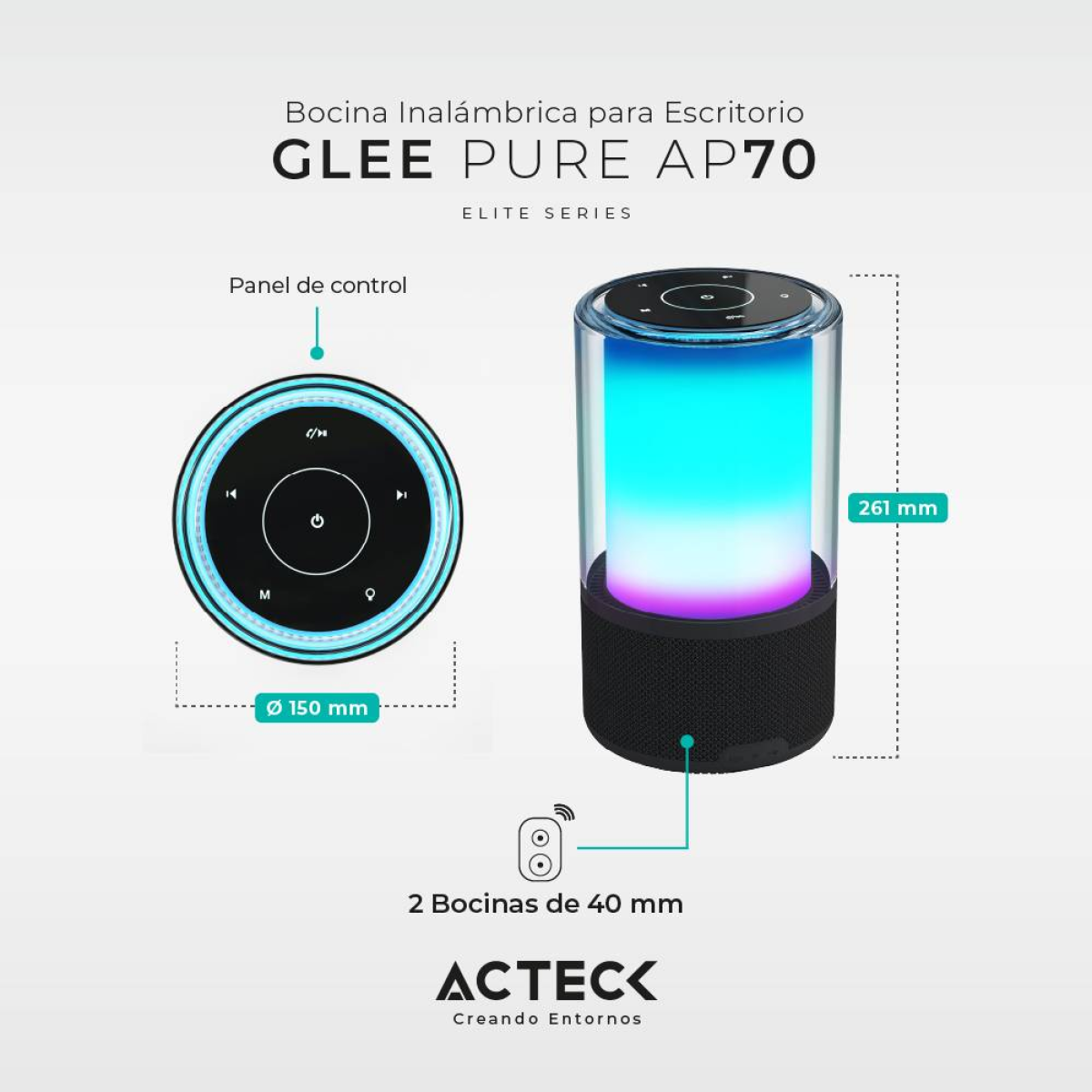 Bocina Inalámbrica  ACTECK AP70