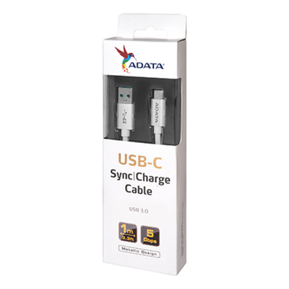 Cable USB Tipo C ADATA ACA3AL-100CM-CSV