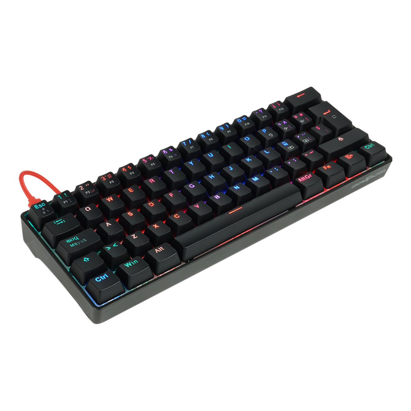 Teclado Mecánico GAME FACTOR KBG560-RD