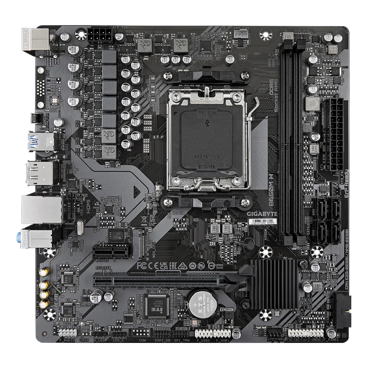 Motherboard Gigabyte B650M H Socket AM5 Micro-ATX DDR5