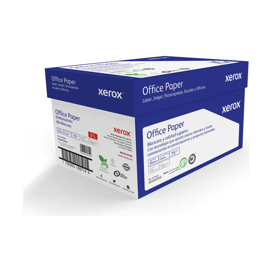 Papel Azul Carta. Caja 10 Paquetes XEROX Azul