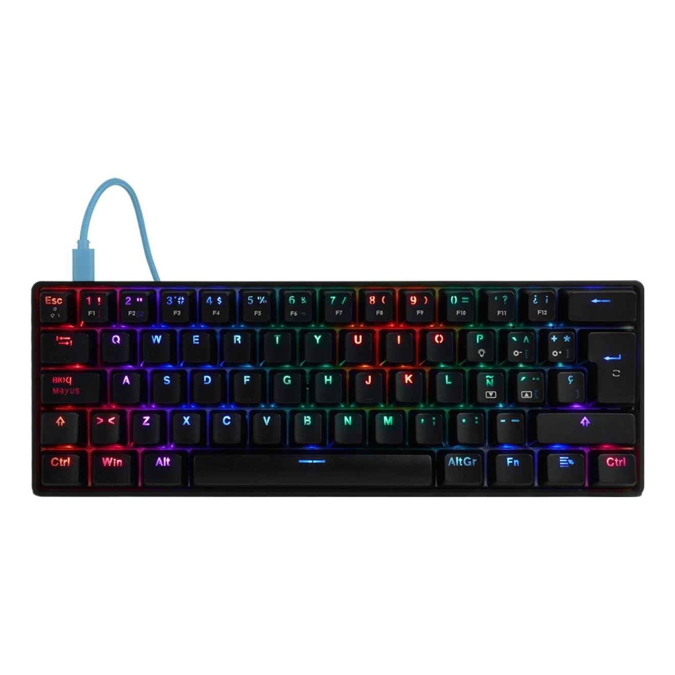 Teclado Mecánico  GAME FACTOR KBG560-BL