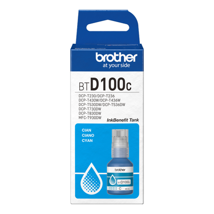 Tinta BROTHER BTD100C