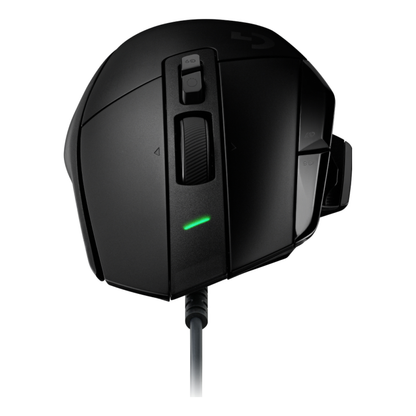 Mouse Gaming Logitech G502 USB óptico 25600 DPI 13 botones Negro (910-006137)