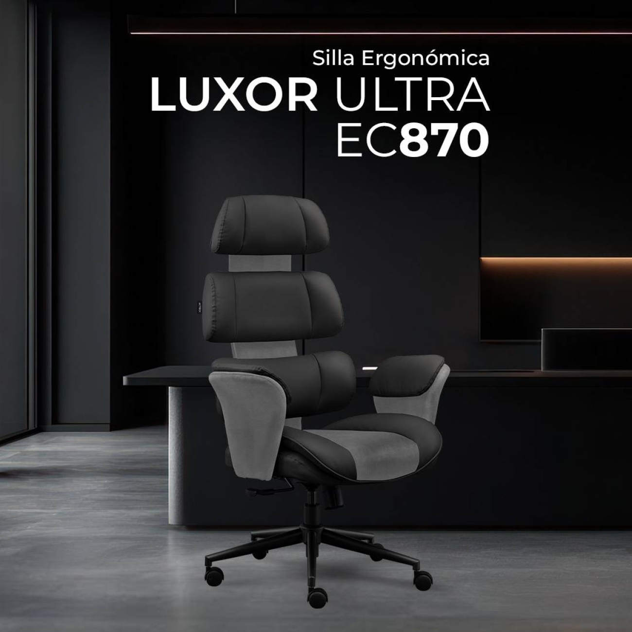 Sillas ACTECK LUXOR ULTRA EC870