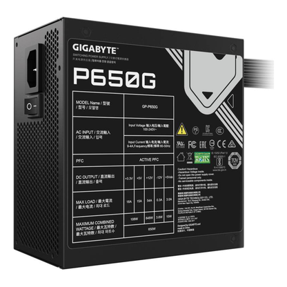 Fuente de poder GIGABYTE GP-P650G-PG5