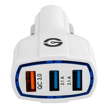 Cargador para Coche GETTTECH GCC-30FC-01