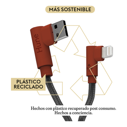 Cables Braided USB - Lightning Hune Hiedra