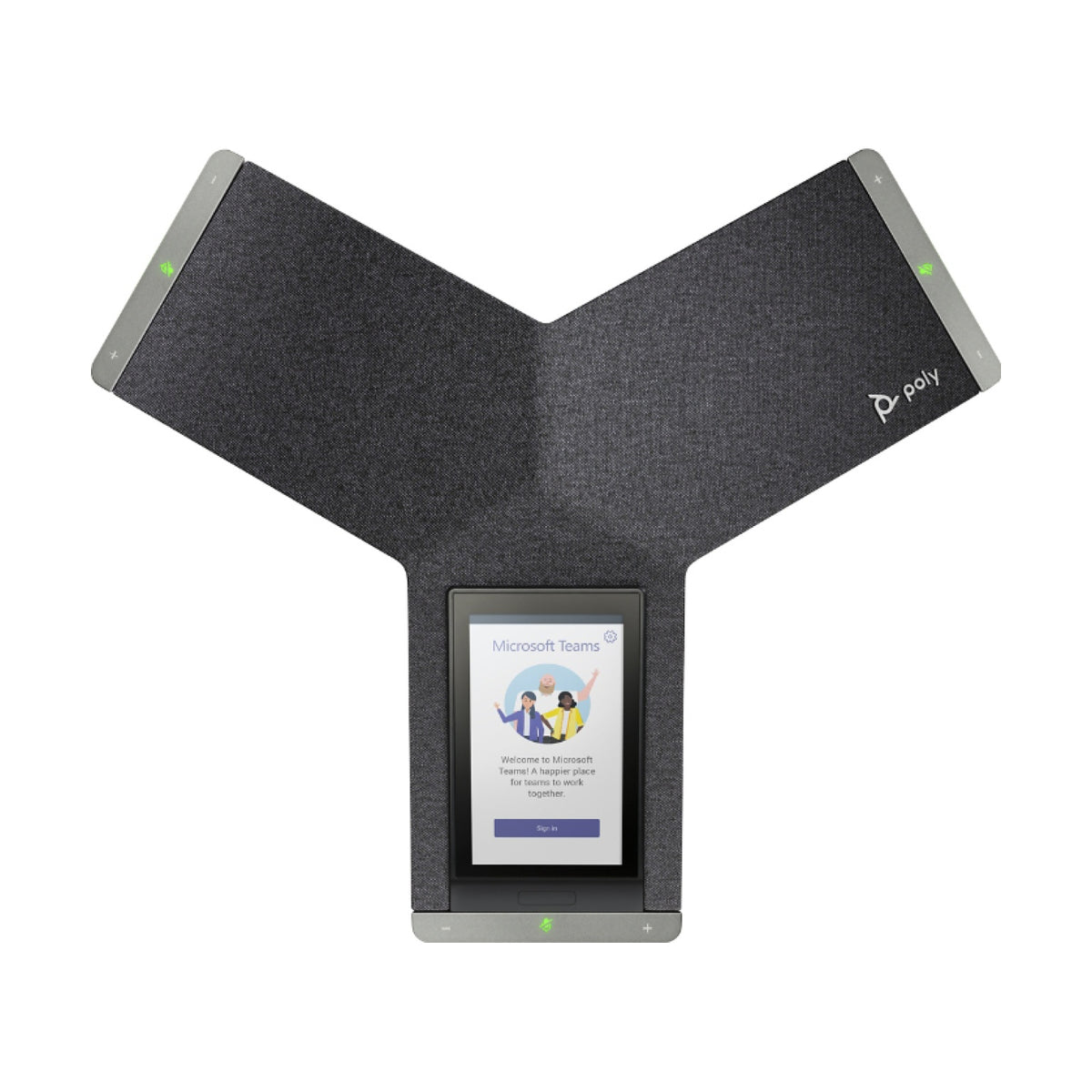 Teléfono de Conferencia POLY Trio C60 con Pantalla Táctil de 5 Pulgadas y Wi-Fi (849B6AA#ABM)