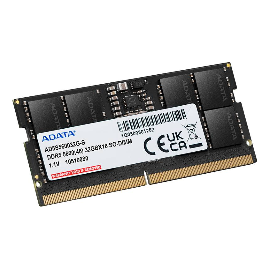 Memoria RAM para Laptop ADATA 32 GB DDR5 5600 MHz SO-DIMM (AD5S560032G-S)