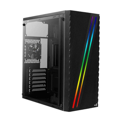 Gabinete Gaming AEROCOOL Streak Panel Transparente