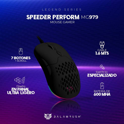 Mouse Gaming Balam Rush MG979