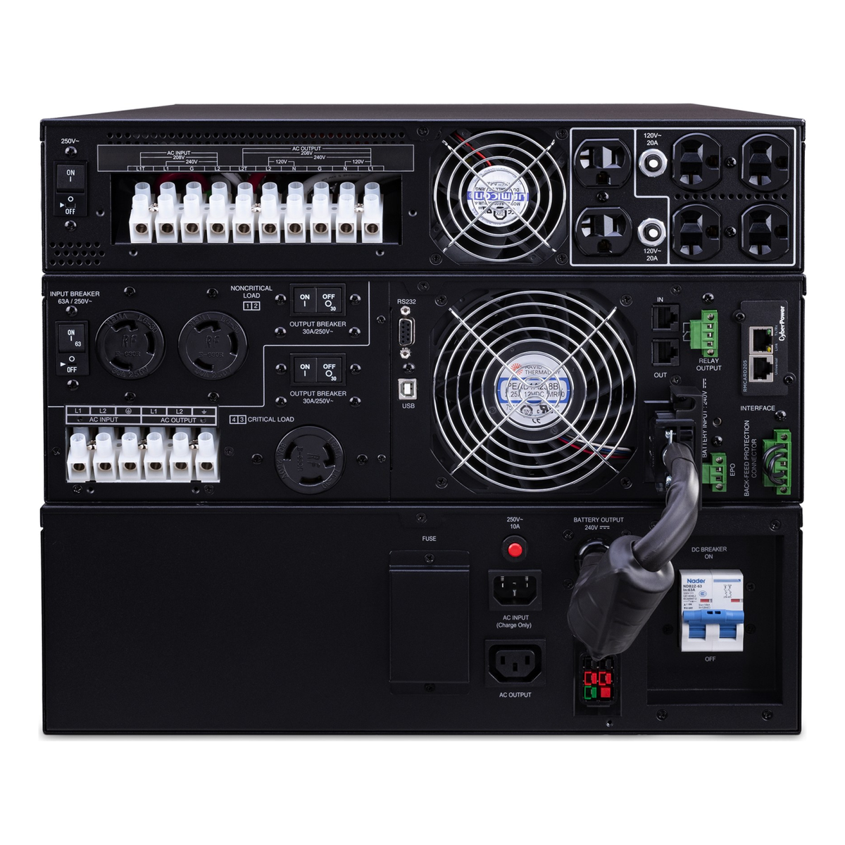 UPS CyberPower OL10KRTF 10000 VA 10000 W