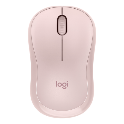Mouse Logitech M240 Bluetooth óptico 4000 DPI 3 botones silencioso Rosa (910-007117)
